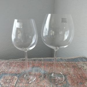 Schott Zwiesel 28oz and 18oz Triton Wine Glasses